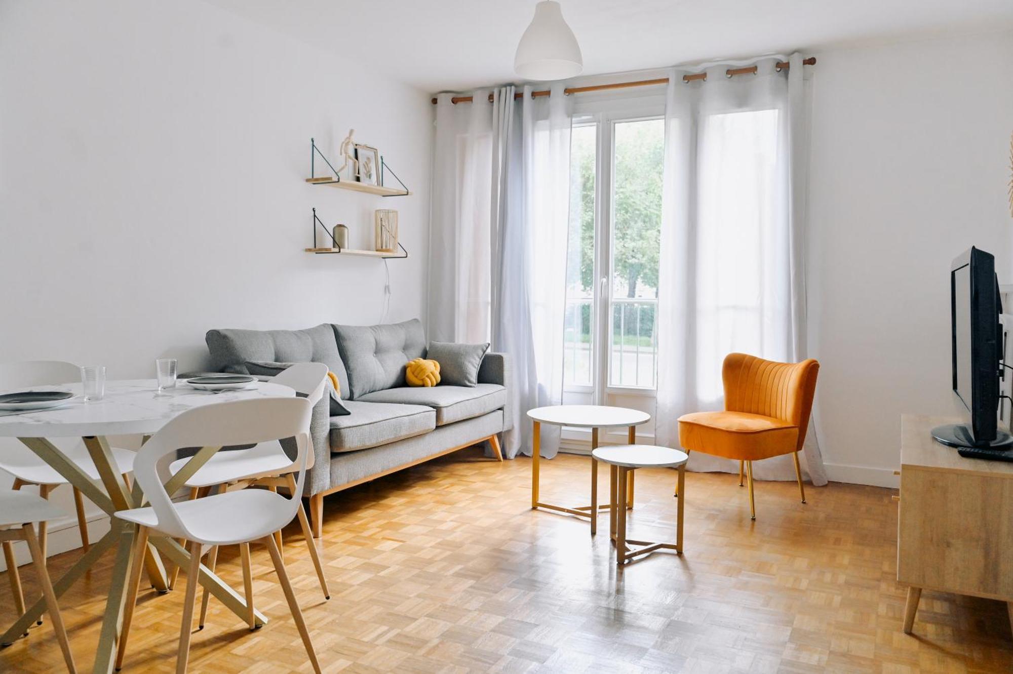Appartement T3 Cosy A Compiegne Bagian luar foto