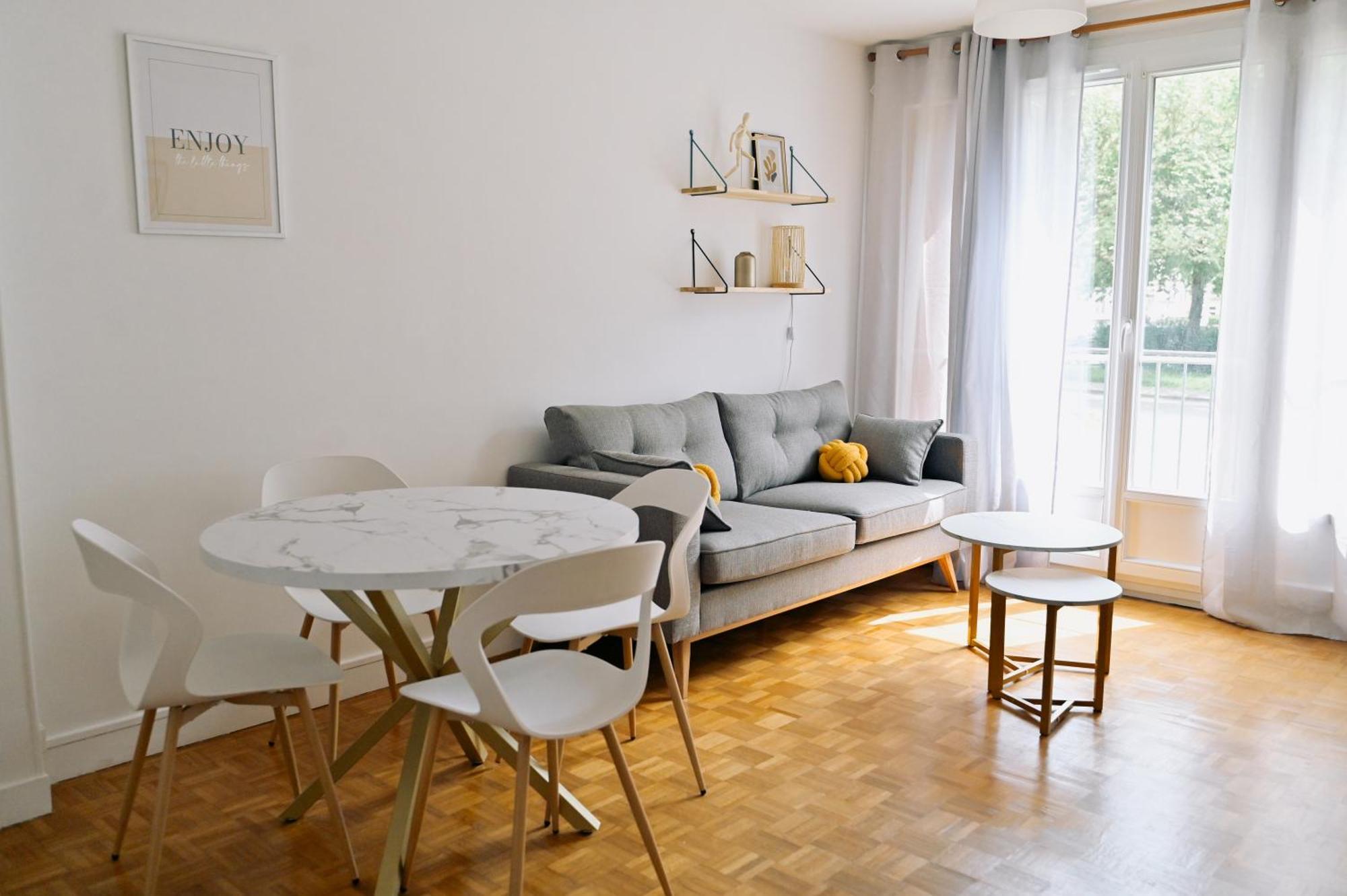 Appartement T3 Cosy A Compiegne Bagian luar foto